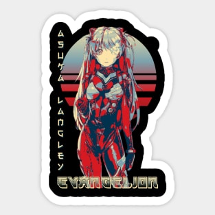 Asuka Langley Sticker